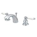 Kingston Brass KB951PL Victorian Mini-Widespread Bathroom Faucet, Polished Chrome KB951PL